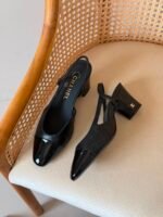 Chanel slingback " Black" pumps - Image 2