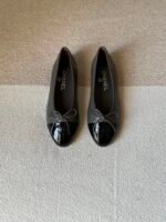Chanel Quilted 01 "Classic two-tone ballerina style with a small bow detail"