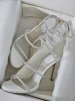 René Caovilla Cleo Sandals "White" - Image 2