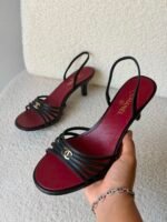 Chanel Goatskin sandals Métiers d'art 2026 collection "Black" - Image 2