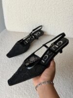 Gucci GG Slingback Pumps - Image 2