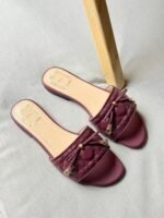 Dior Cannage Flats Slides - Image 2