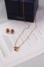 Bee De Chaumet Necklace & Earrings Set - Image 6
