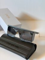 Dior Navy Blue Dior Club M1U Oblique Mask Shield Sunglasses