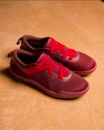 On x Zendaya Cloudnova Moon Fig Burgundy colorway sneakers
