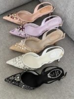 Rene Coavilla Slingback Pumps - Image 7