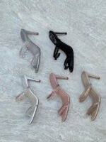 Rene Caovilla Satin Chandelier Heeled Mules - Image 6