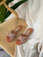 Aquazzura Tequila Flat Slides - Image 2