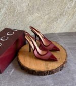 Gucci. Signoria 105 Slingback Pumps - Image 2