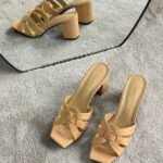 Saint Laurent Tribute Woven Sandal