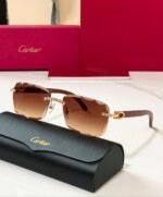 Cartier rimless Sunglasses - Image 2