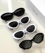 Dior Pacific B1U Bold Butterfly-Shaped Sunglasses