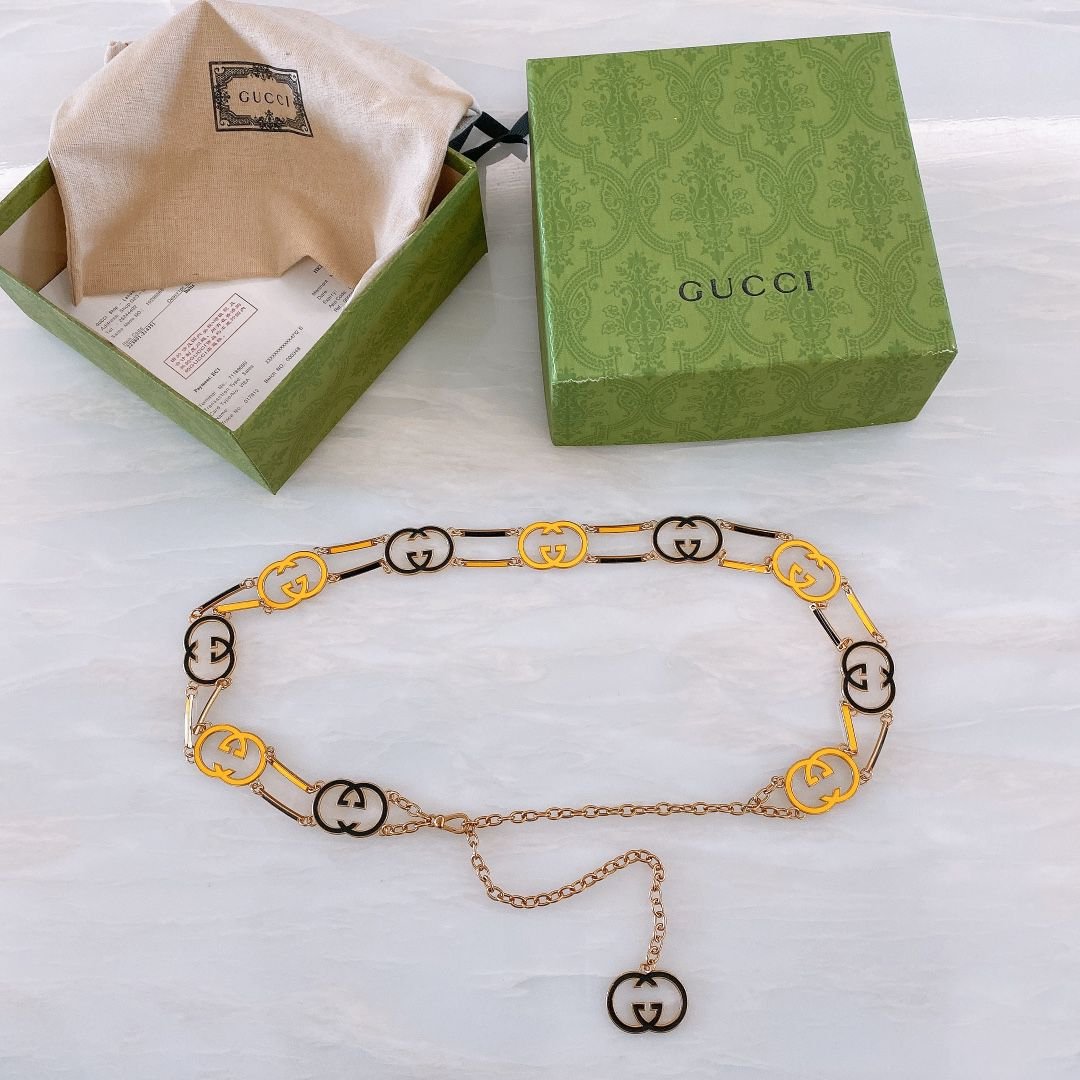 WhatsApp Image 2026-09-14 at 17.25.07 (1) Gucci Chain Belt with GG logos - Image 1