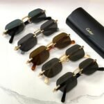 Cartier rimless Sunglasses with striking gradient lenses