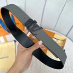 Louis Vuitton Reversible Leather Belt with LV logo