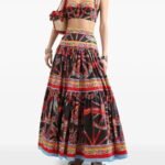 Dolce & Gabbana Carretto-Print Cotton-Poplin Maxi Set