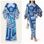 Pucci Vivara-Print Maxi Dress in Silk Twill - Image 4