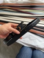 Celine Triomphe Leather Belt - Image 3