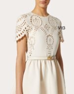 Valentino Garavani VLogo Signature Reversible Leather Belt - Image 3