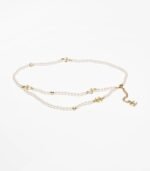 Chanel Pearl Beaded Chain Waist Belt - Image 2