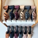 Saint Laurent Tribute Mule Heel