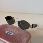 Mui Mui Envie Geometric Sunglasses