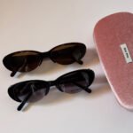 Miu Miu Vedette Oval Sunglasses