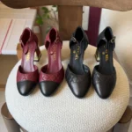 Chanel Quilted Leather Mary Jane / Heeled Pump
