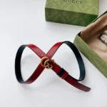GUCCI — Double G Thin Belt - Image 9