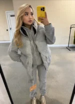 Miu Miu 3-Piece Puffer Vest and Tracksuit - Image 6