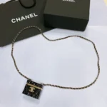 Chanel Quilted Vanity Case Chain Belt - Image 9