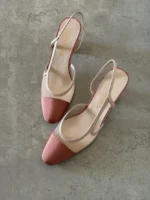 Chanel Mesh & Grosgrain Ballerina - Image 2