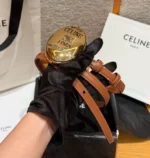 Celine Maison Celine Oval Buckle Belt - Image 2