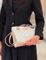 Dior Multicolor Bow Tote Bag - Image 5