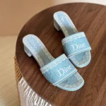 DiorDentelle Heeled Slide