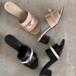 Hermès Kelly Buckle Heeled Slide Sandals