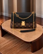 LV Monogram Contrast Flap Chain Bag - Image 4
