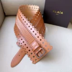 Alaïa Vienne Laser-Cut Corset Belt - Image 8