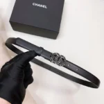 CHANEL — CC Chain Buckle Belt - Image 8