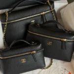 Chanel black Caviar Vanity