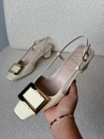 Roger Vivier Belle Vivier Patent Leather Slingback - Image 8
