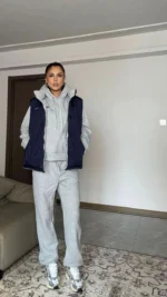 Miu Miu 3-Piece Puffer Vest and Tracksuit