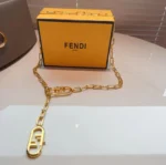 Fendi O’Lock Chain Belt - Image 6