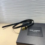 Saint Laurent Cassandre Thin Belt - Image 2