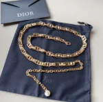 Dior CD Pearl Chain Belt - Image 2