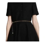 Dior CD Pearl Chain Belt - Image 5