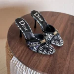 Dior Oblique Jacquard Mule
