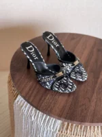 Dior Oblique Jacquard Mule