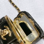 Chanel Quilted Vanity Case Chain Belt - Image 6