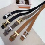 HERMÈS — Constance H Belt Buckle & Reversible Leather Strap - Image 10